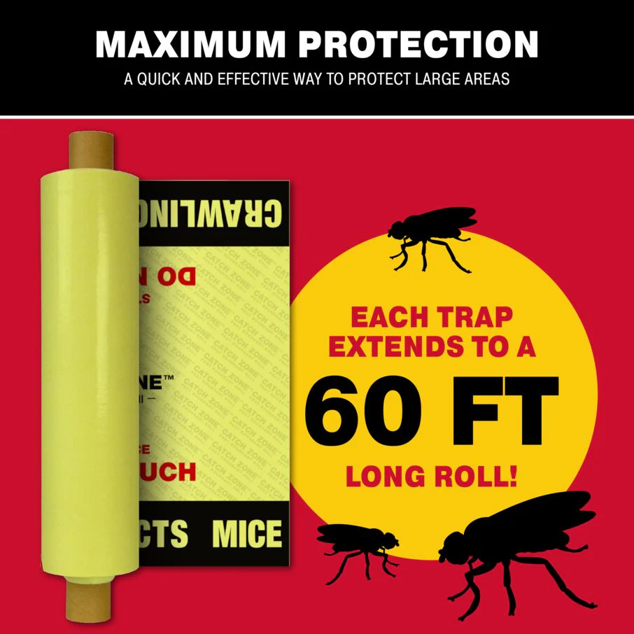 Catch Zone Pest Boundary Roll - Large Area Glue Trap - Image 3