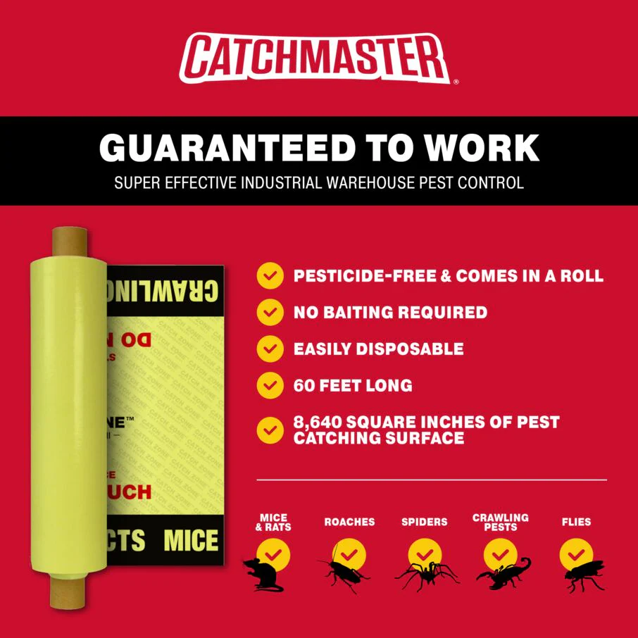 Catch Zone Pest Boundary Roll - Large Area Glue Trap - Image 4