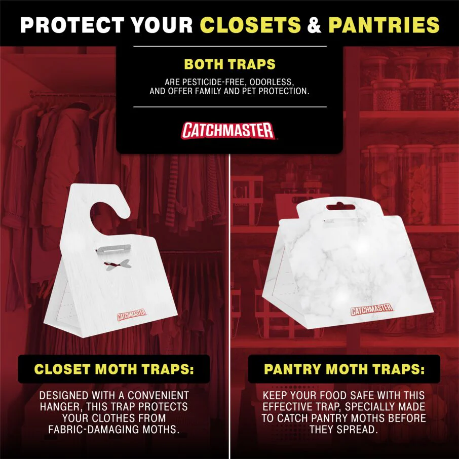 Premium Pantry Moth Traps with Patented XL - Marble - Image 8
