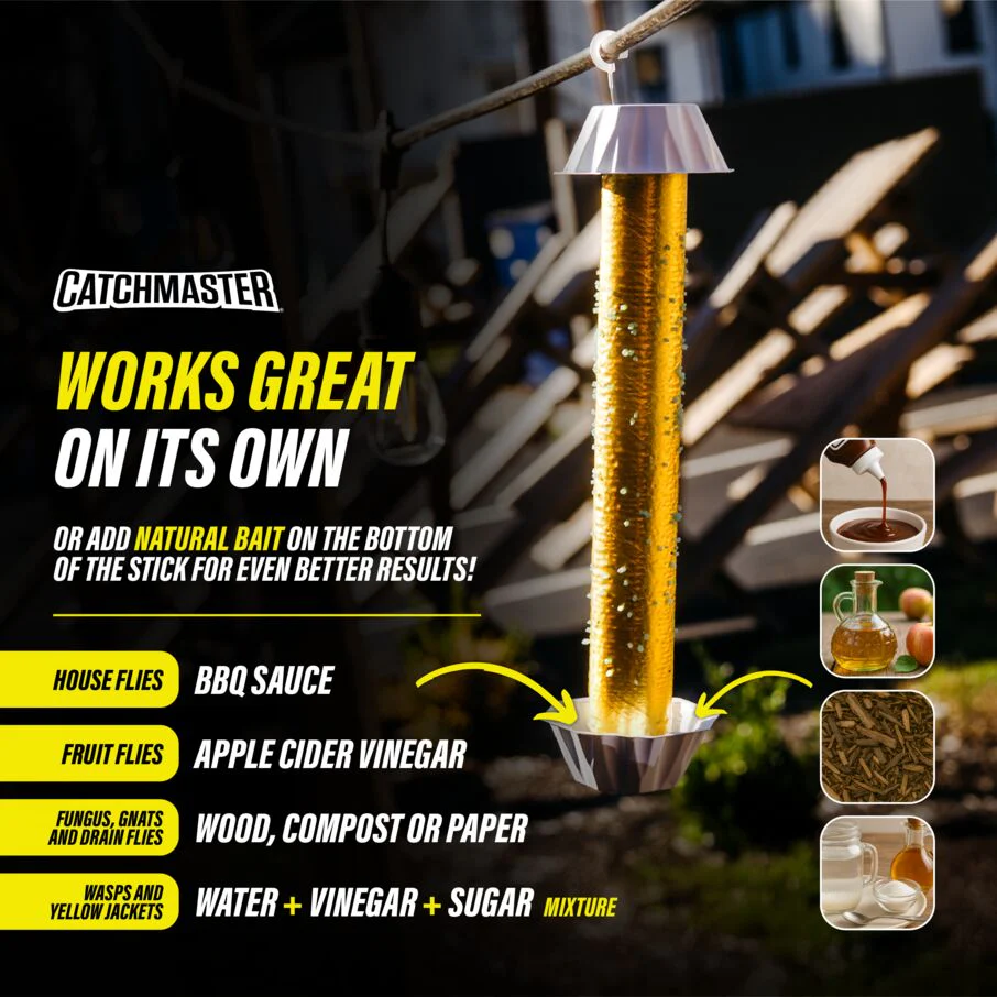 Gold Stick Fly Sticky Traps with Attractant - Image 5