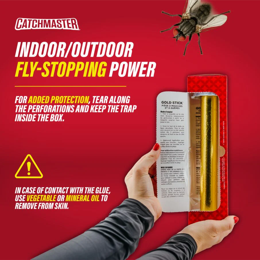 Gold Stick Fly Sticky Traps with Attractant - Image 6
