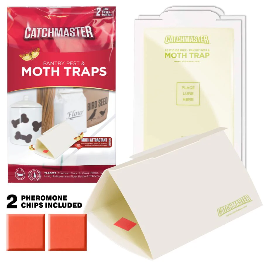 Pantry Pest & Moth Pheromone Infused Glue Board Traps - Image 3
