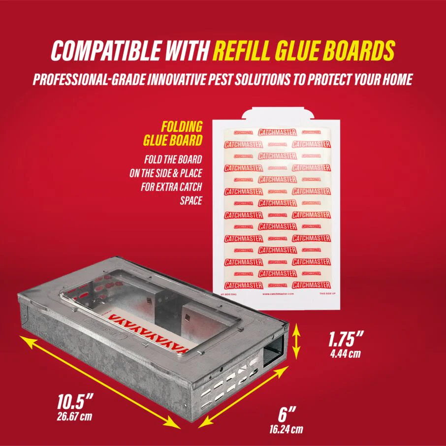 Pro Series Multi-Catch Mouse Trap Includes Replaceable Glue Board - Image 4