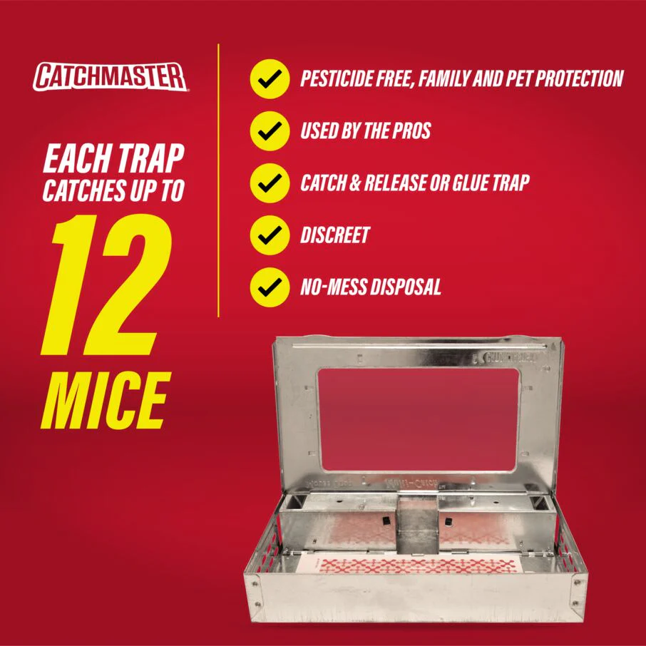 Pro Series Multi-Catch Mouse Trap Includes Replaceable Glue Board - Image 7